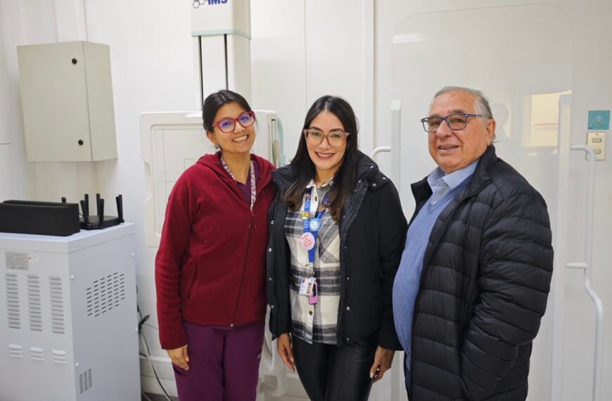 Visita de postventa a equipo de rayos X IMS Vulcan 65 instalado en centro médico, con soporte técnico especializado y revisión operativa
